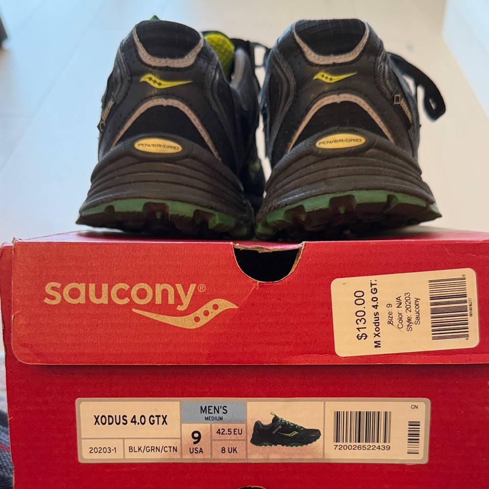 Saucony Men’s Xodus 4.0 GTX Trail Running Shoes